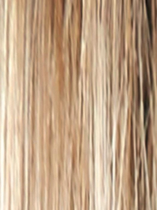 SPRING-HONEY-R | Rooted Dark with Honey Blonde and Gold Platinum Blonde 50/50 blend