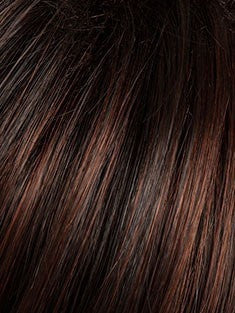 SS4/33 EGGPLANT | Dark Reddish Brown with Black/Brown Lowlights and Roots