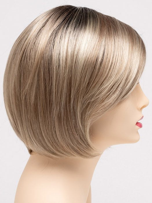 CHAMPAGNE-SHADOW | Soft Dark Blonde with Platinum Highlights and Chestnut Roots