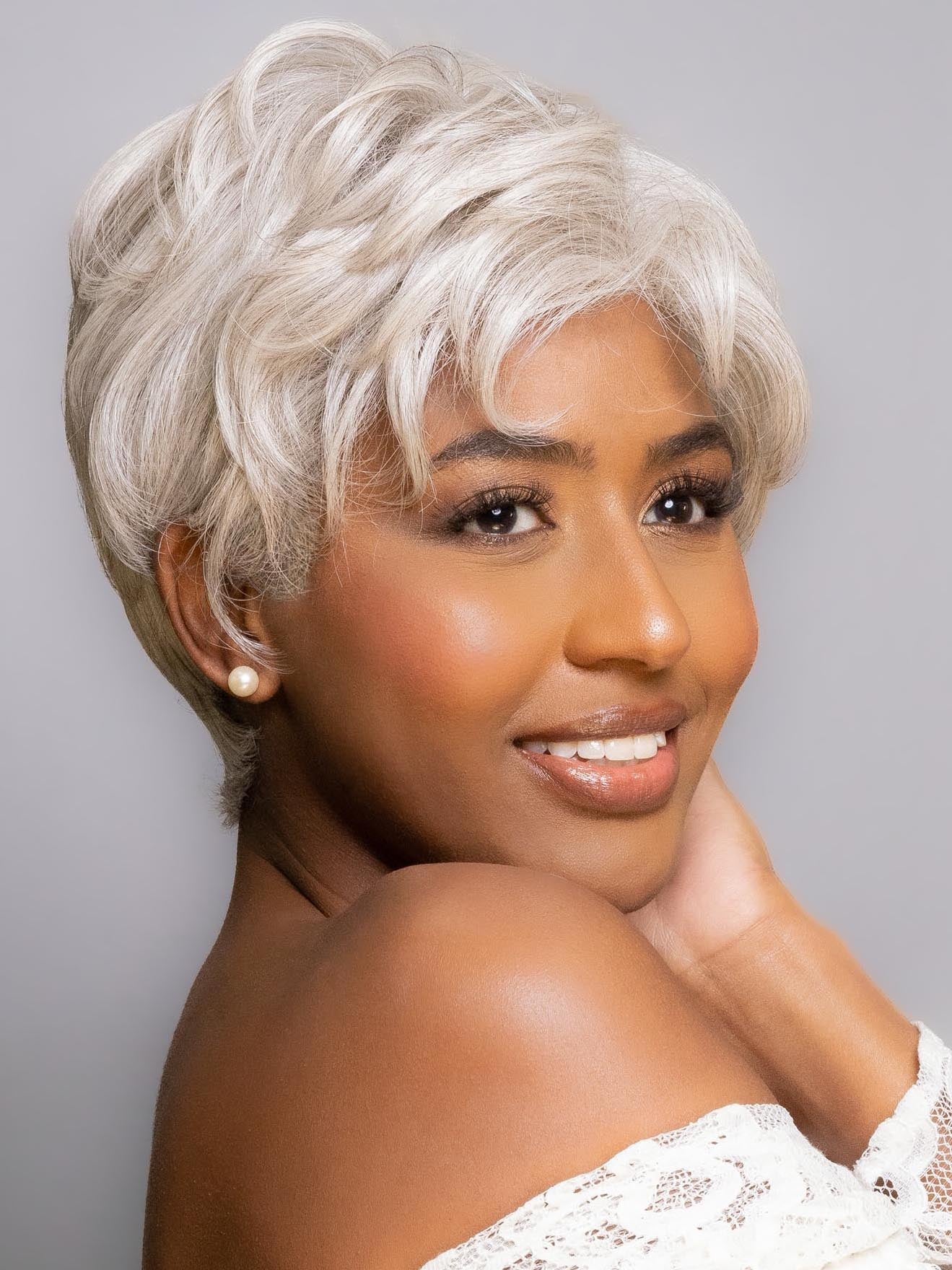 JADA by Kim Kimble in MC56-60 ICED SUGAR | Light Grey blended with Medium Grey