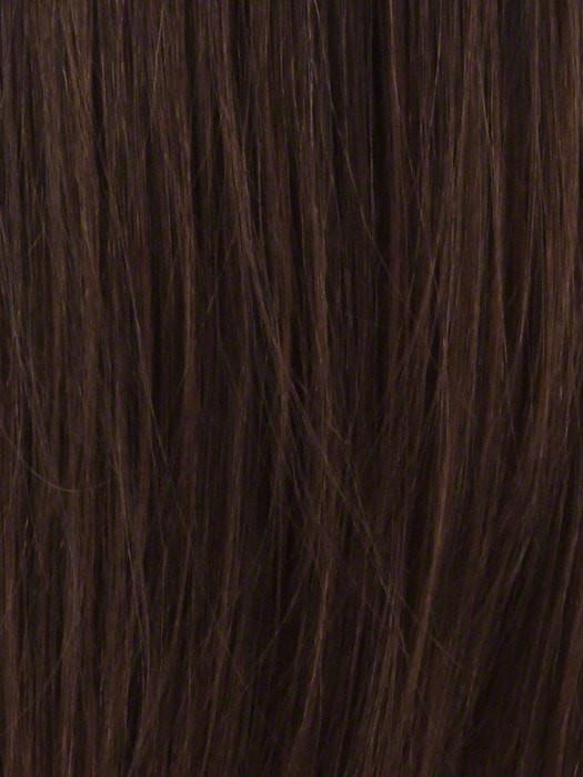 TP30/4 | Medium Dark  Brown Highlight Streak With Copper Blonde Tip