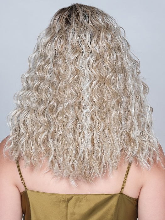 BUTTERBEER BLONDE | Cool Light Blonde, Light Ash Blonde, and Golden Blonde with Medium Brown Roots