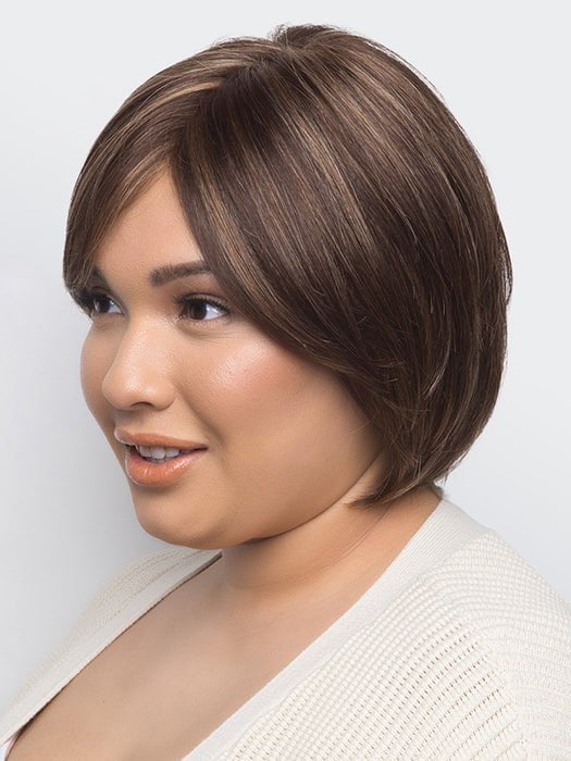 A short synthetic bob wig