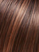 FS6/30/27 TOFFEE TRUFFLE | Brown, Medium Red-Gold, Medium Red-Gold Blonde Blend with Medium Gold Blonde Bold Highlights