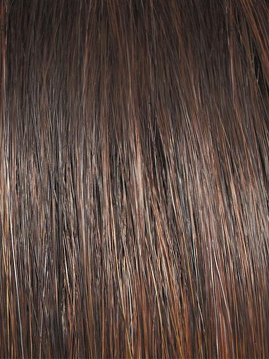 RL8/29SS SHADED HAZELNUT | Warm Medium Brown Evenly Blended with Ginger Blonde with Dark Roots