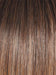 RL12/22SS SHADED CAPPUCCINO | Light Golden Brown Evenly Blended with Cool Platinum Blonde Highlights with Dark Roots