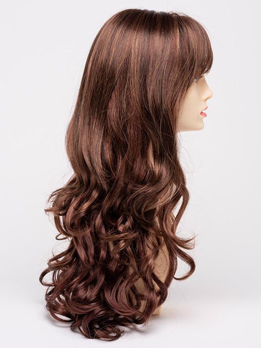 CINNAMON-RAISIN | Medium Brown with Auburn and Cinnamon highlights