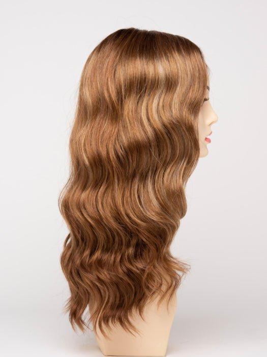 CREAMED COFFEE | Medium Brown roots and base with Cinnamon and Golden Blonde highlights