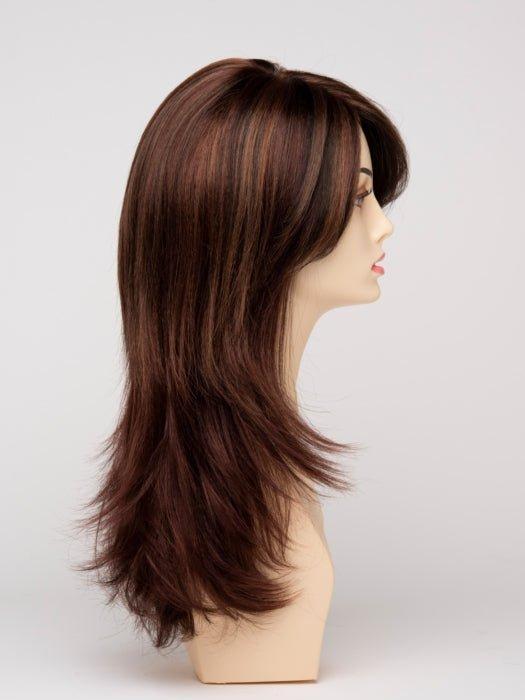 CINNAMON RAISIN | Medium Brown with Auburn and Cinnamon highlights