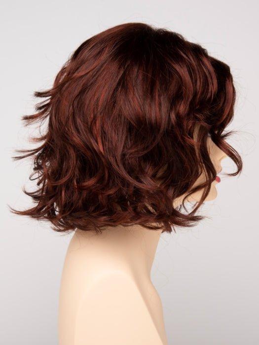 DARK RED | Auburn with Brighter Red highlights