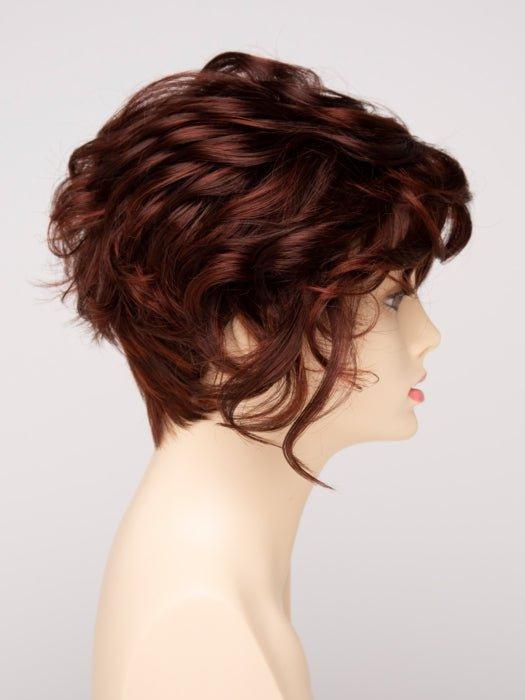 DARK RED | Auburn with Brighter Red highlights