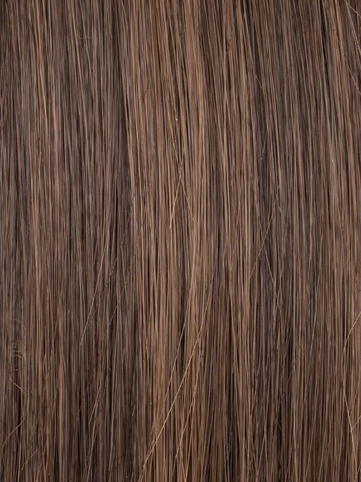 CHOCOLATE ROOTED 830.6 | Medium Brown Blended with Light Auburn, and Dark Brown Blend with Shaded Roots