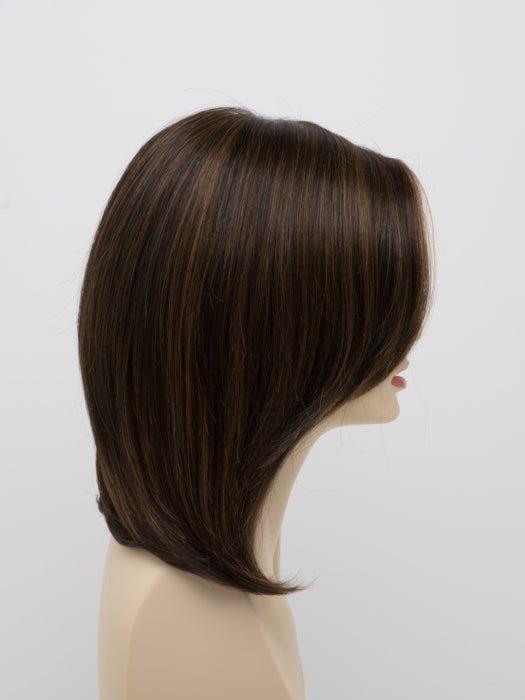 CHOCOLATE CARAMEL | Medium Brown with Soft Red and Blonde highlights