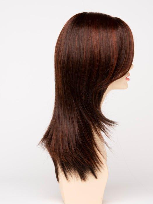 DARK RED | Auburn with Brighter Red highlights