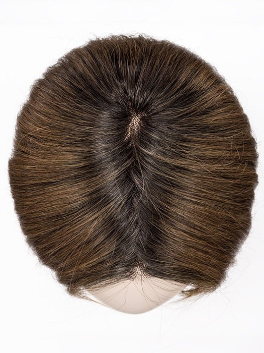 NUT BROWN ROOTED 12.830.9 | Lightest Brown and Medium Brown with Light Auburn and Medium Warm Brown Blend with Shaded Roots