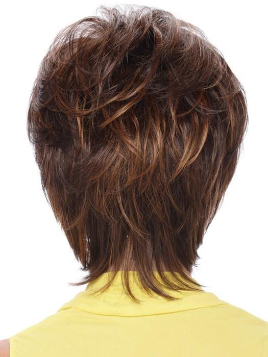 Estetica Renae Wig : Back View | Color R6/28F 