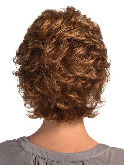 Estetica Shelby Wig : Back View | Color R30/28/26