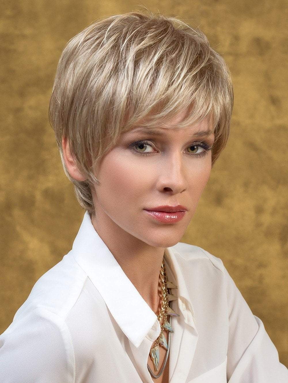 DESIRE Wig by Ellen Wille in CHAMPAGNE MIX | Light Beige Blonde, Medium Honey Blonde, and Platinum Blonde Blend