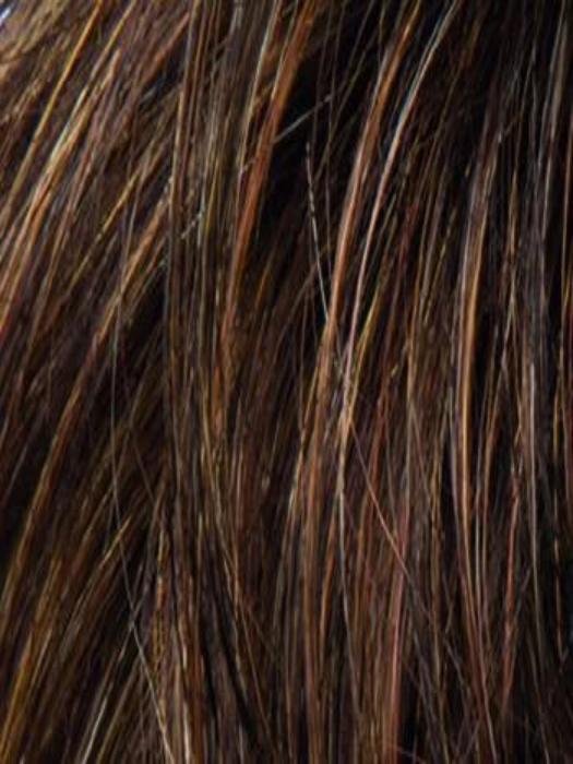 MOCCA ROOTED | Medium Brown, Light Brown, and Light Auburn blend with Dark Roots