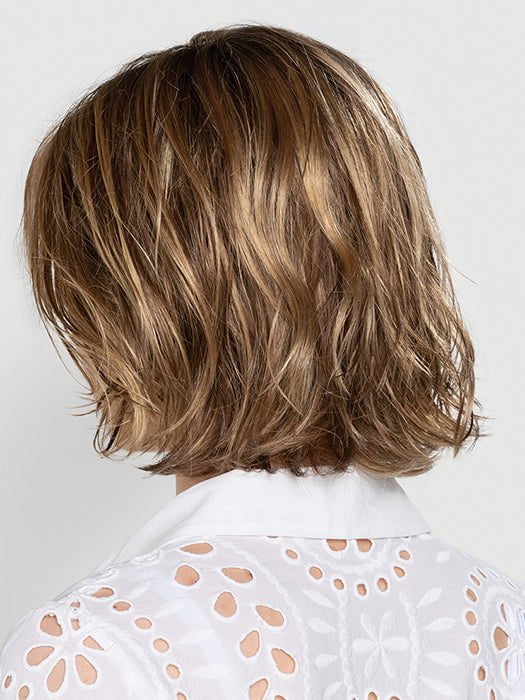 NOLA by Ellen Wille in BERNSTEIN MULTI SHADED 12.26.27 | Lightest Brown, Light Golden Blonde, and Dark Strawberry Blonde Blend with Shaded Roots