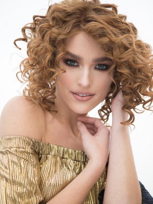 The 100% Remy Human Hair is pre-curled and consists of a 50/50 blend of Chinese and Indian hair, processed to keep the integrity and shine. 