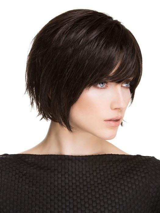 ECHO by Ellen Wille in ESPRESSO MIX	 | Darkest Brown Base with a Blend of Dark Brown and Warm Medium Brown throughout 