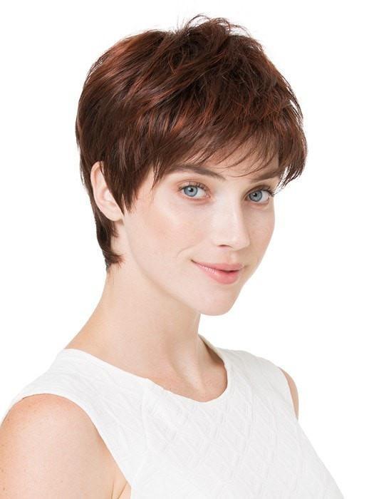 FAIR MONO by Ellen Wille in AUBURN ROOTED | Dark Auburn, Bright Copper Red, and Warm Medium Brown Blend with Dark Roots