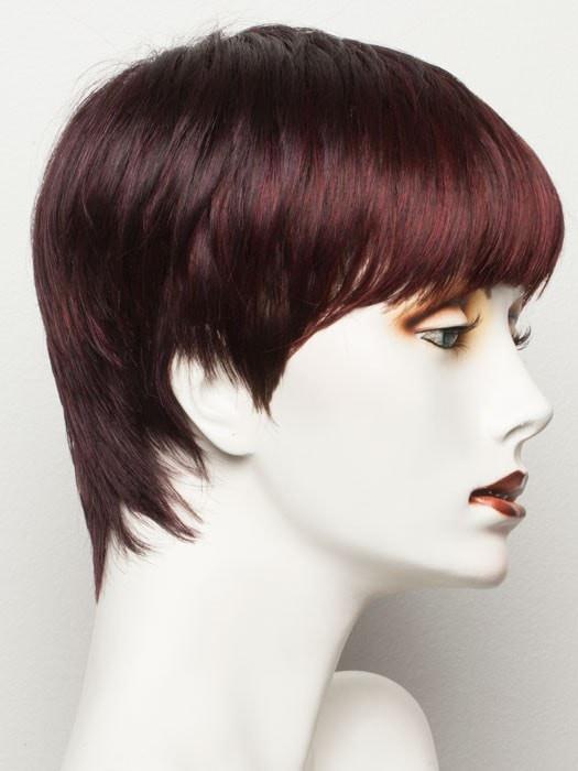 HOT AUBERGINE MIX | Medium Burgundy Red, Dark Burgundy Red, and Darkest Brown Blend