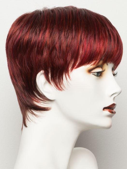 HOT FLAME MIX | Bright Cherry Red and Dark Burgundy mix
