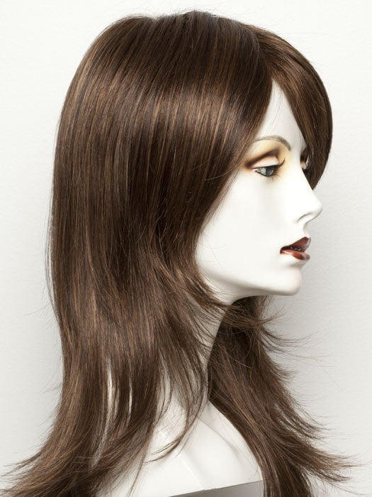 Color Chocolate-Mix = Medium to Dark Brown base w/ Light Reddish Brown highlights