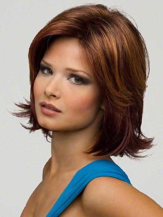 Taylor by Envy Wigs : Color  CINNAMON RAISIN