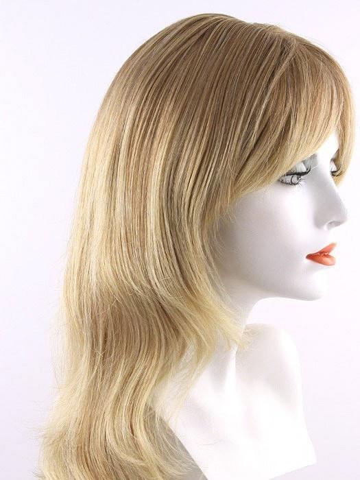 24B27C | Butterscotch Creme Blonde swirled with Strawberry Blonde