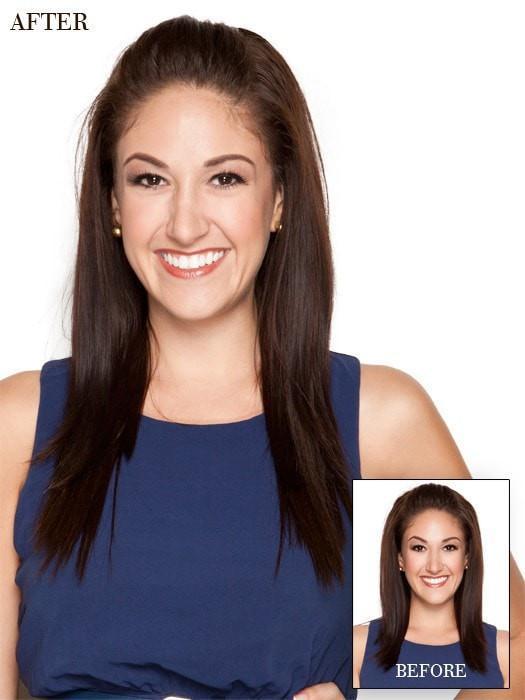 5-Piece Remy Human Hair Kit by Hairdo | Before & After