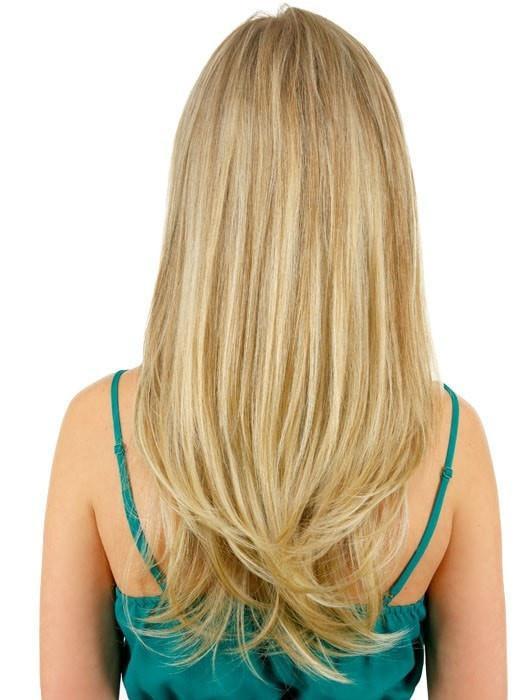 22" Straight HF Synthetic Hair Extension (1 Piece) | Clip In