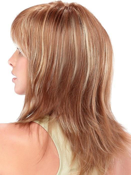 FS26/31 | Medium Red-Gold Blonde and Light Natural Gold Blonde Blend with Light Natural Gold Blonde Bold Highlights