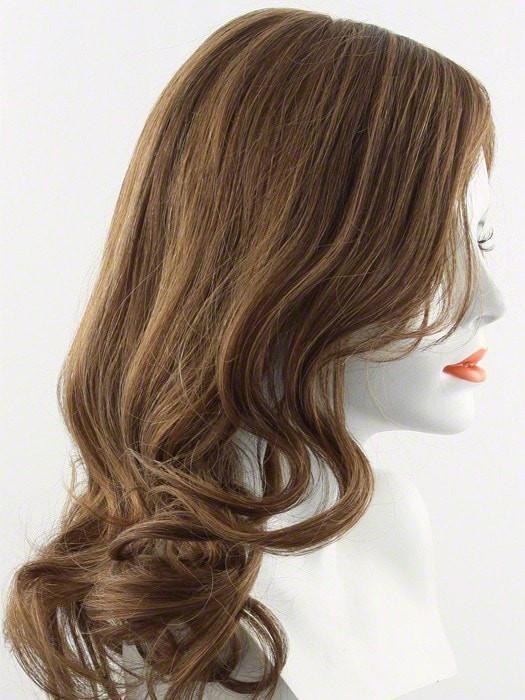 6F27 CARAMEL RIBBON  | Dark Brown with Light Red-Gold Blonde Highlights and Tips