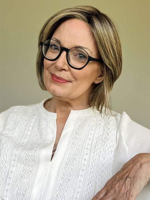 Mel B wearing MADE YOU LOOK by Raquel Welch in RL12/22SS SHADED CAPPUCCINO