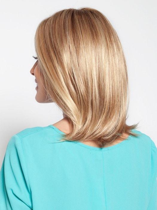 14/26S10 | Light Gold Blonde and Medium Red-Gold Blonde Blend, Shaded with Light Brown
