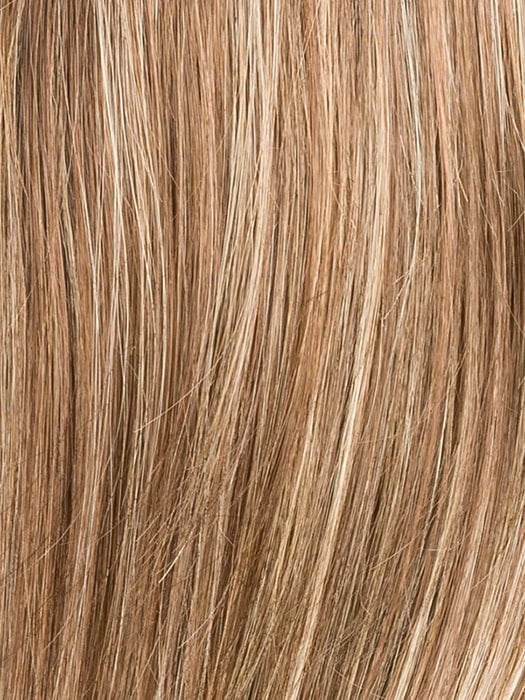 LIGHT BERNSTEIN ROOTED 12.26.27 | Lightest Brown, Light Golden Blonde, and Dark Strawberry Blonde Blend with Shaded Roots