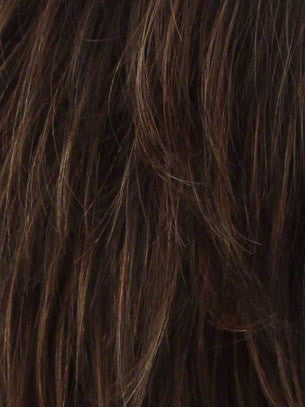 Color Ginger-H = Medium Brown and Light Auburn highlight