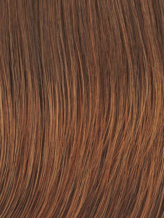 RL32/31 CINNABAR | Medium Dark Auburn Evenly Blended with Medium Light Auburn