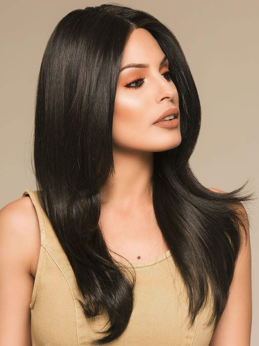 SCENE STEALER by RAQUEL WELCH in RL2/4 OFF BLACK | Black Evenly Blended with Dark Brown Highlights