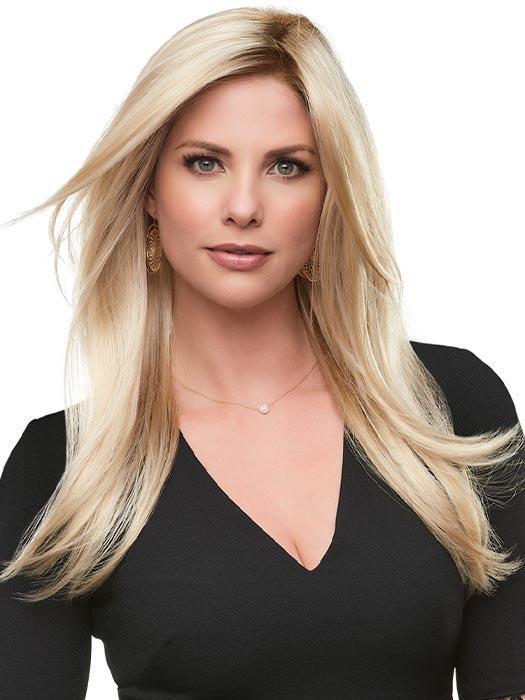 KAIA by JON RENAU in FS24/102S12 LAGUNA BLONDE | Lt Gold Brown w/ Pale Natural Gold Blonde Blend, Shaded w/ Med Brown