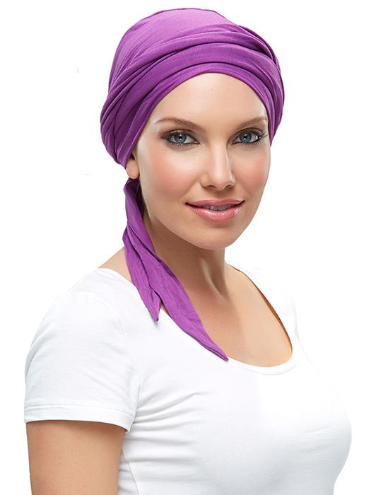 THE SOFTIE WRAP SOLID by Jon Renau in PLUM