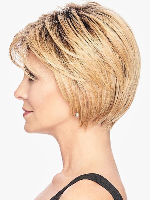 The ample layers and nape hugging lengths result in a flattering rounder silhouette that is a joy to wear