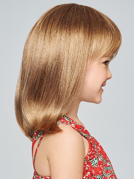 A softly sculpted back with slightly beveled ends that gently curl under