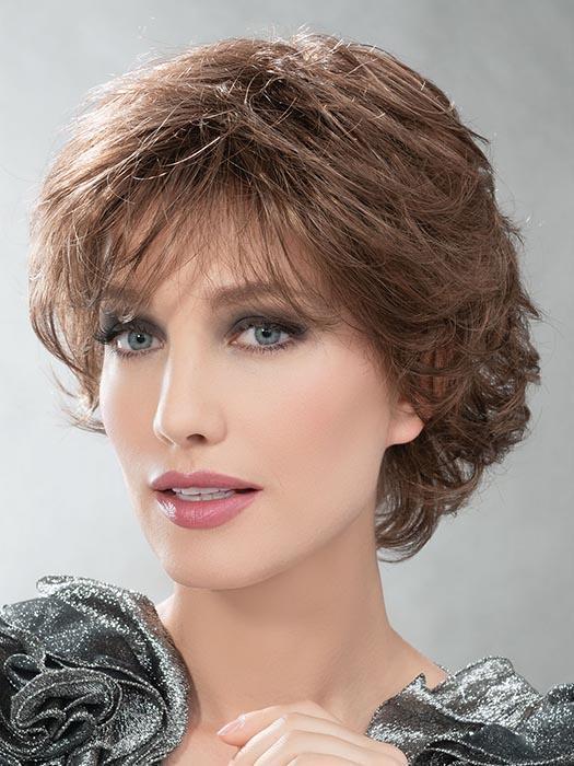 WIDE by ELLEN WILLE in CHOCOLATE MIX | Medium to Dark Brown base with Light Reddish Brown highlights