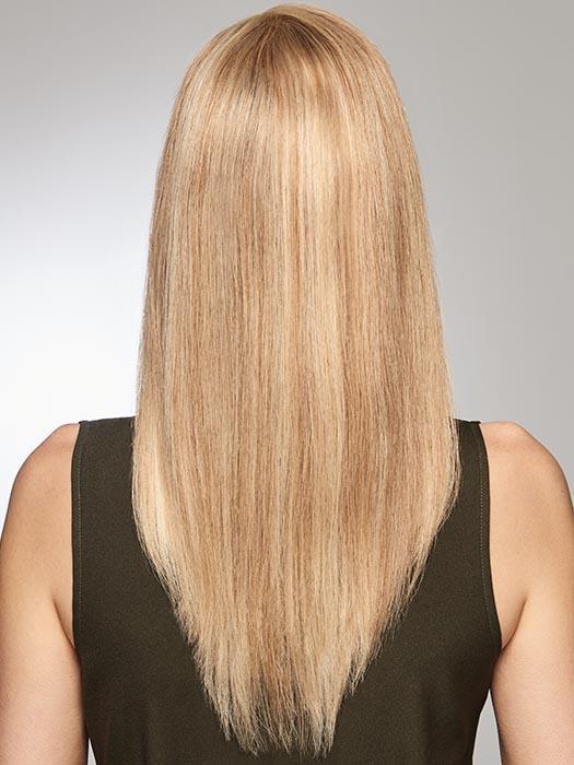 GAME CHANGER by RAQUEL WELCH in R1621S GLAZED SAND | Dark Natural Blonde with Cool Ash Blonde Highlights on Top