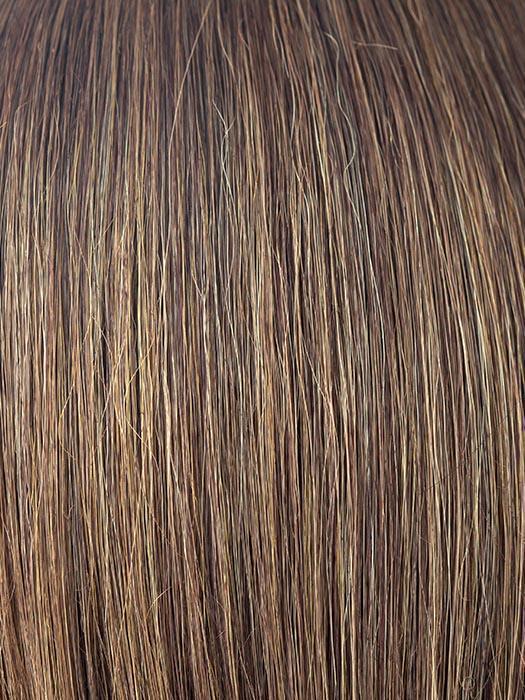 MARBLE-BROWN-R | Medium Brown and Light Honey Brown blend and Dark Roots