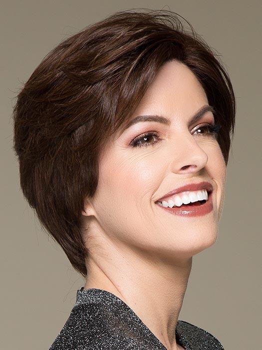 DIA by ELLEN WILLE in DARK CHOCOLATE MIX | Dark Brown base with Light Reddish Brown highlights